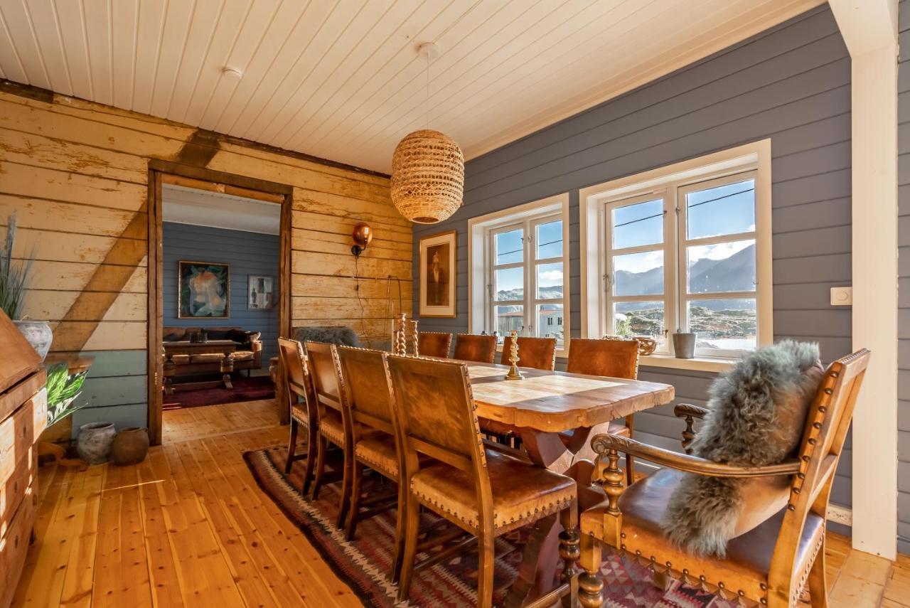 Villa Borgvag - A Unique Seafront Villa In The Heart Of Lofoten Bostad Exterior photo