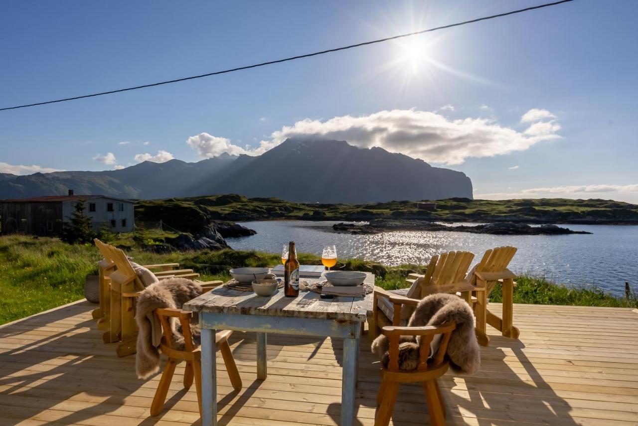 Villa Borgvag - A Unique Seafront Villa In The Heart Of Lofoten Bostad Exterior photo