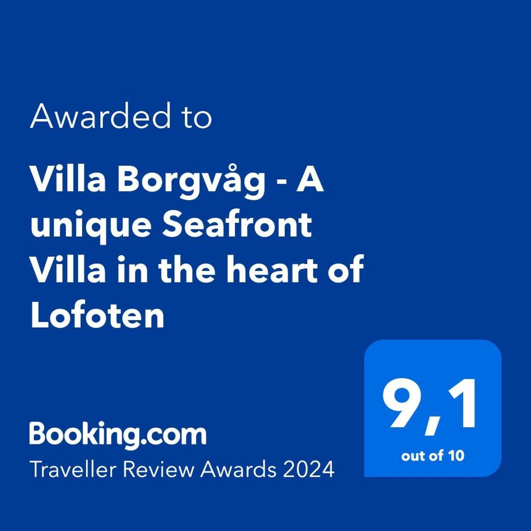 Villa Borgvag - A Unique Seafront Villa In The Heart Of Lofoten Bostad Exterior photo